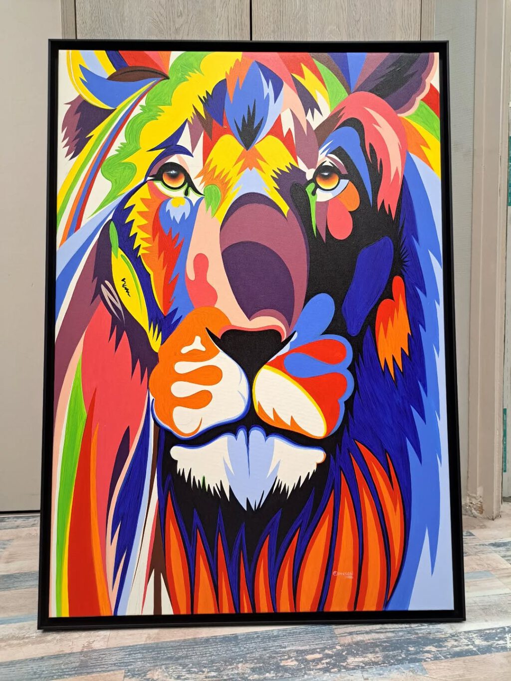 Instagram post from encadrementdallier. This post is in position 1.