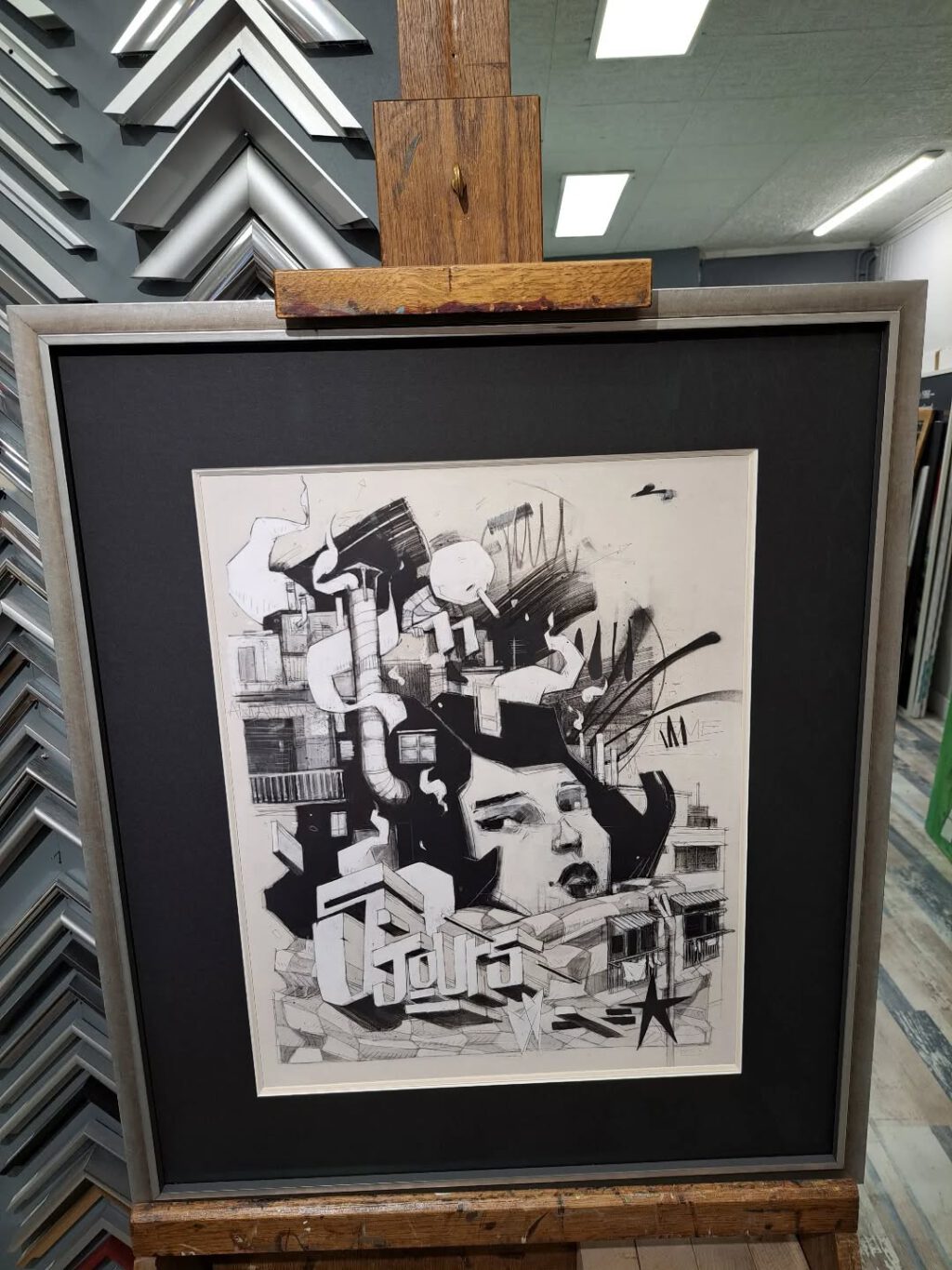 Instagram post from encadrementdallier. This post is in position 2.